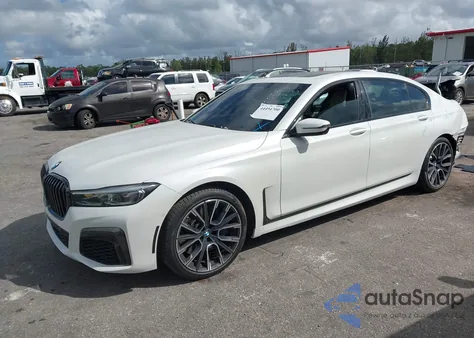 2022 BMW 750 I xDrive from USA, damaged, VIN WBA7U2C02NCG85361